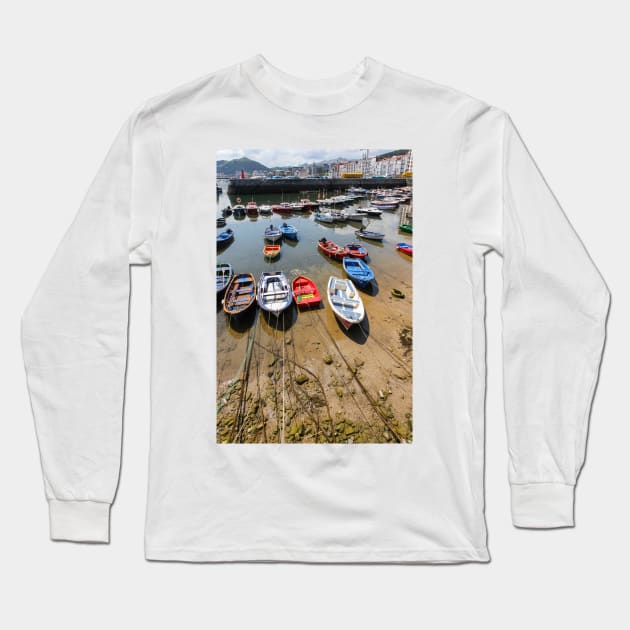 Castro Urdiales Long Sleeve T-Shirt by ansaharju